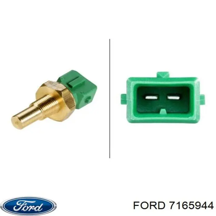 7165944 Ford sensor de temperatura