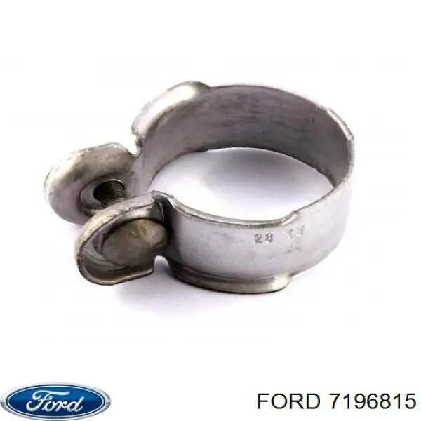 Abrazadera delantera del silenciador Ford 7196815 precio, desde 2,34 EUR