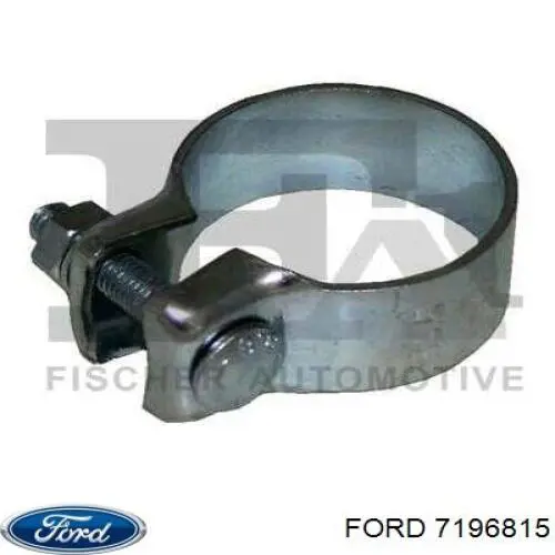 Abrazadera de sujeción delantera 7196815 Ford