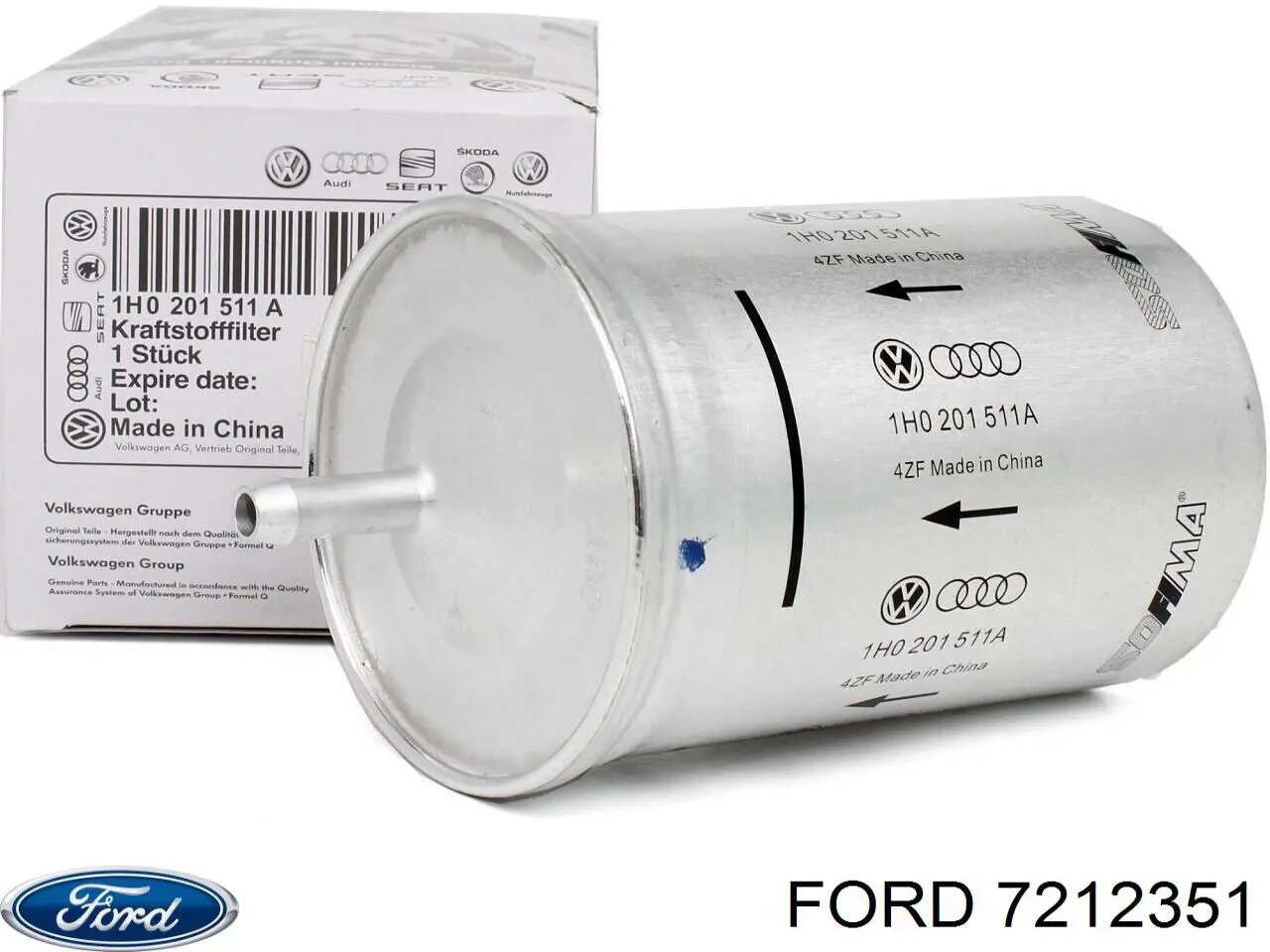 7212351 Ford filtro combustible