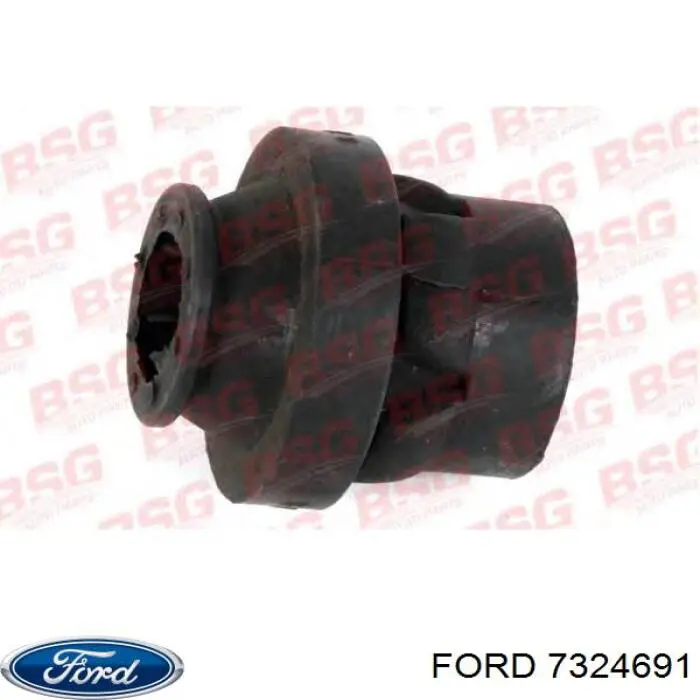 7324691 Ford amortiguador inferior del radiador