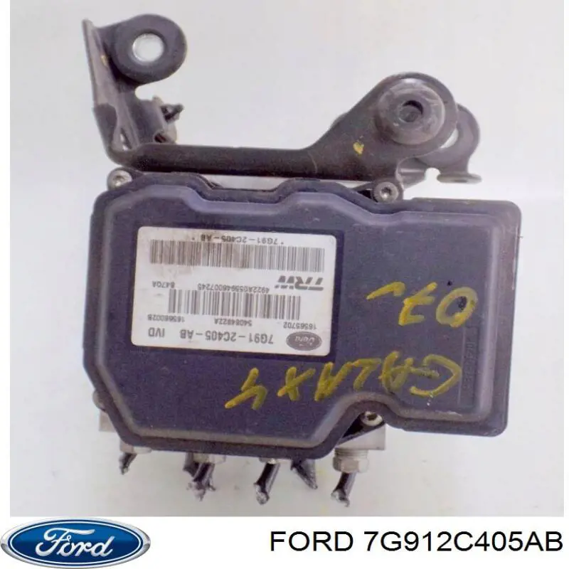 7G912C405AB Ford módulo hidráulico abs