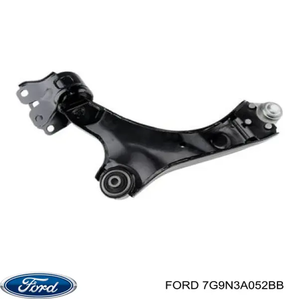 7G9N3A052BB Ford barra oscilante, suspensión de ruedas delantera, inferior derecha