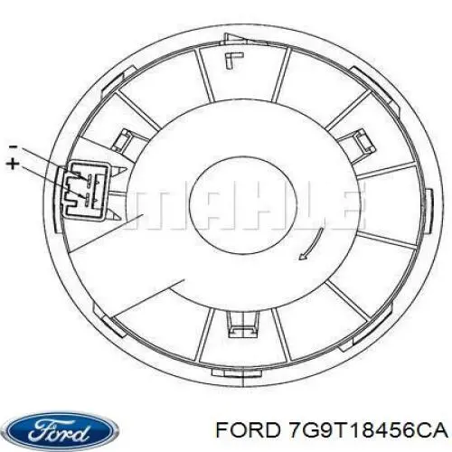 7G9T18456CA Ford