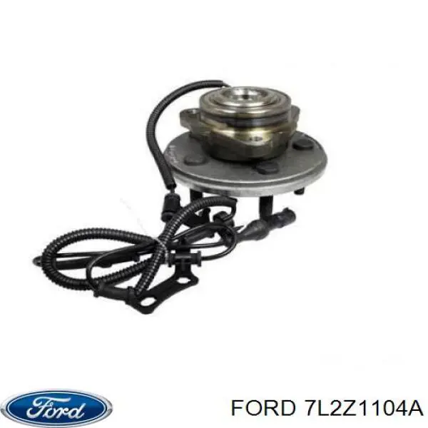 7L2Z1104A Ford cubo de rueda delantero