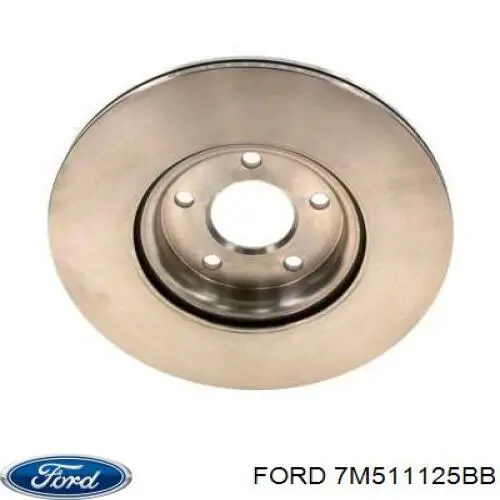 7M511125BB Ford freno de disco delantero