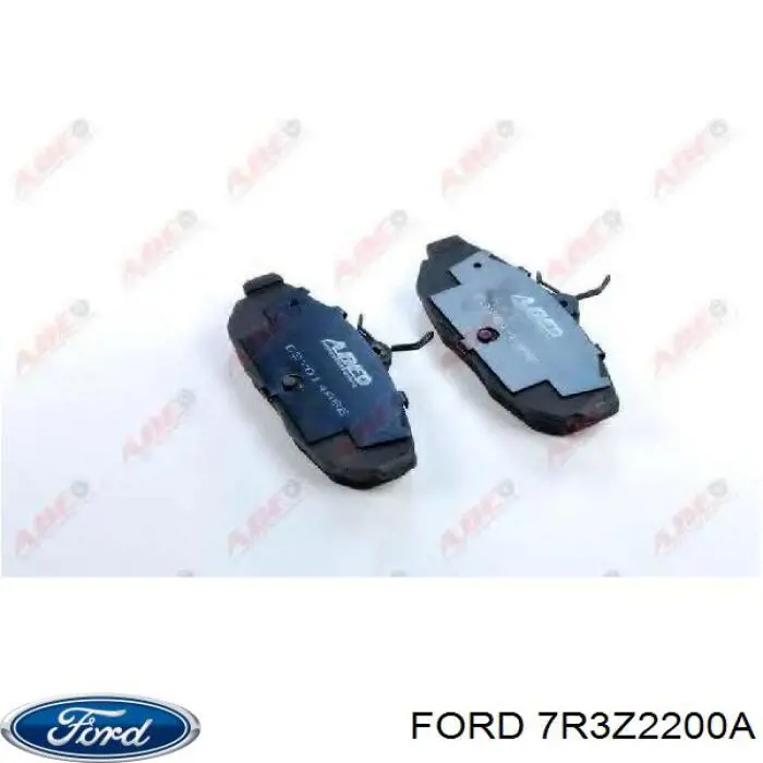 7R3Z2200A Ford pastillas de freno traseras