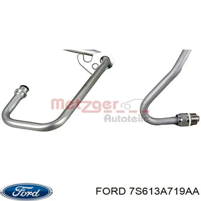 Comprar 7S613A719AA Ford Manguera de alta presion de direccion, hidráulica