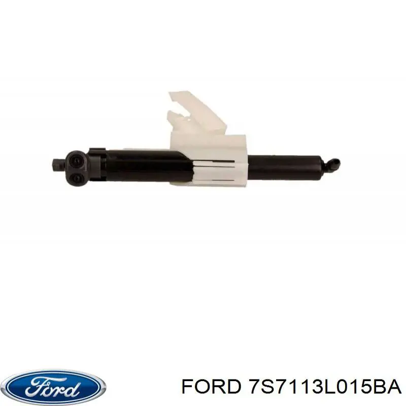 7S7113L015BA Ford tobera de agua regadora, lavado de faros, delantera izquierda