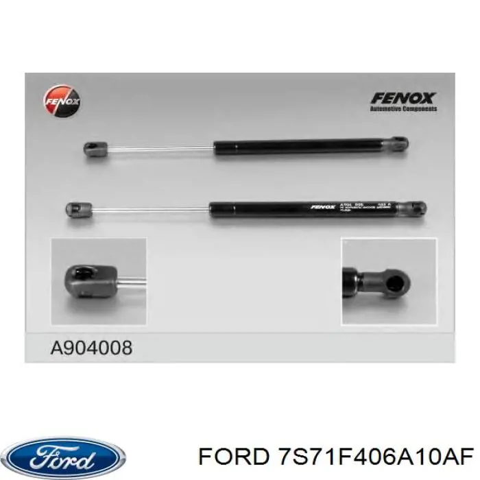 7S71F406A10AF Ford Amortiguador de porton
