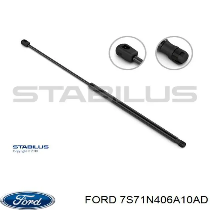 Amortiguador de maletero Ford 7S71N406A10AD precio, desde 12,08 EUR