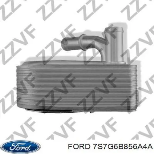 7S7G6B856A4A Ford radiador de aceite