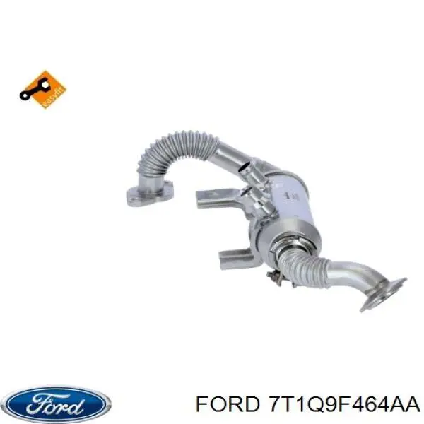 Enfriador de recirculación de gases de escape EGR Ford 1430567