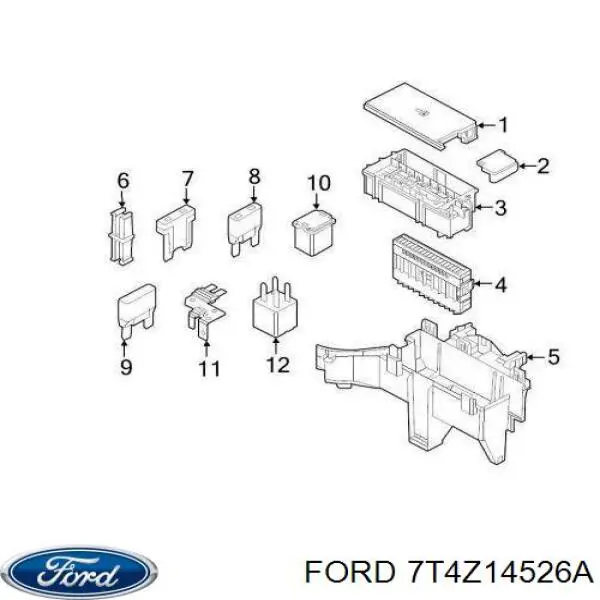 Comprar 13257519 General Motors Caja de fusibles