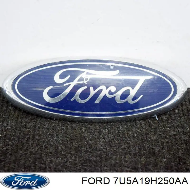 7U5A19H250AA Ford Logotipo de tapa de maletero