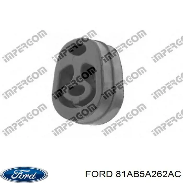 81AB5A262AC Ford soporte, silenciador
