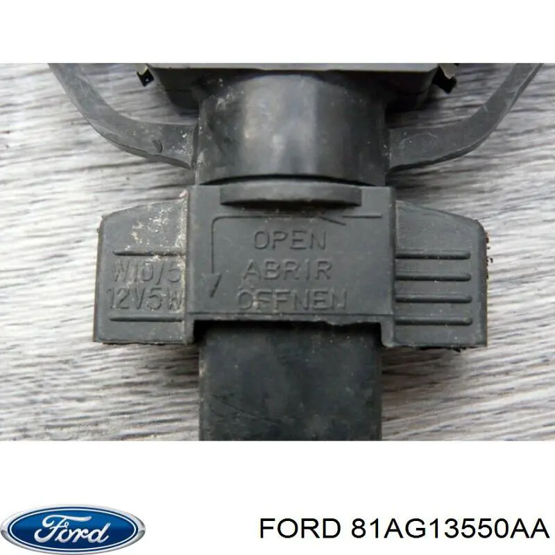  Luz matricula Ford Escort 3