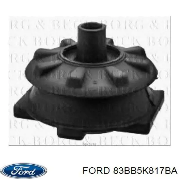 83BB5K817BA Ford suspensión, cuerpo del eje trasero