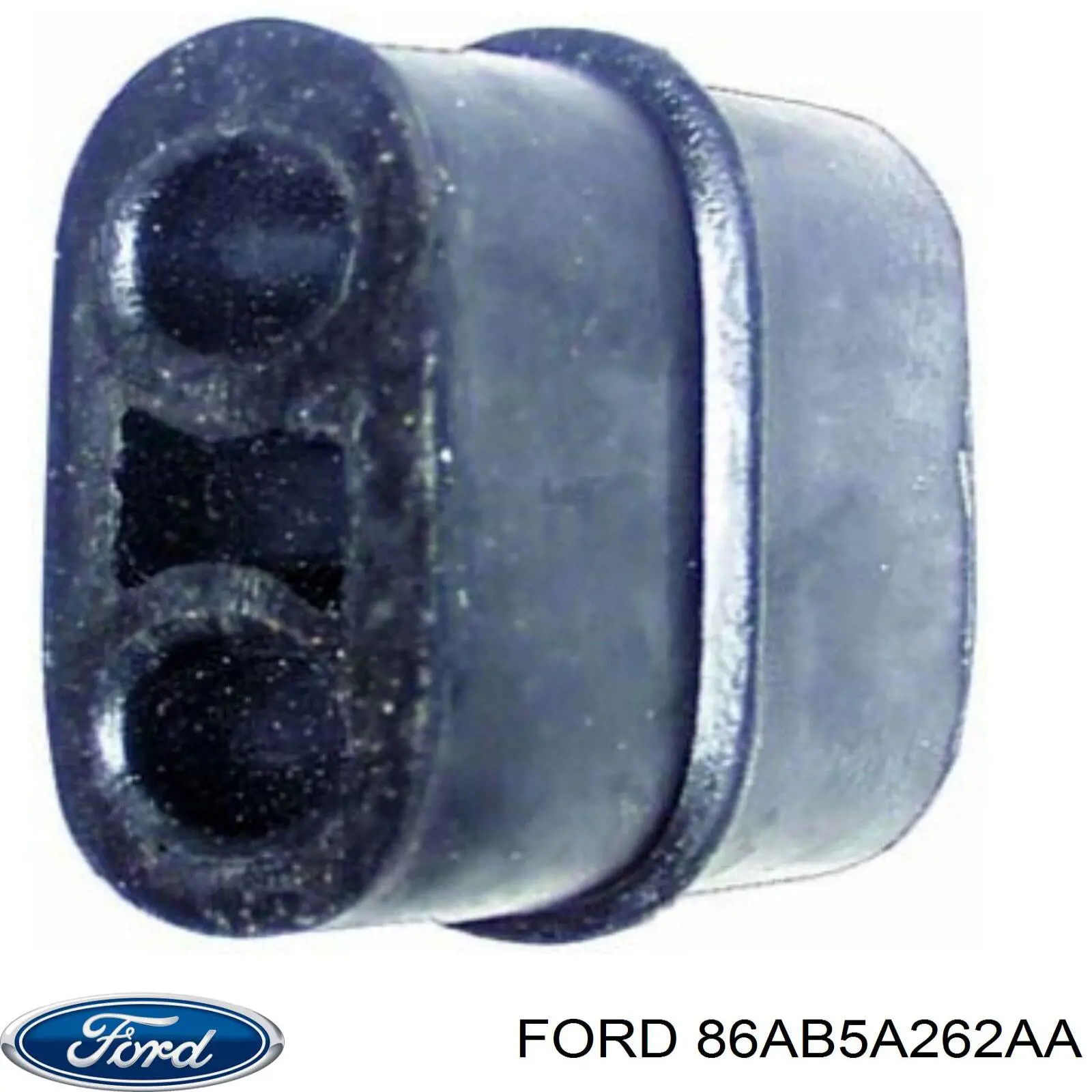 86AB5A262AA Ford soporte, silenciador