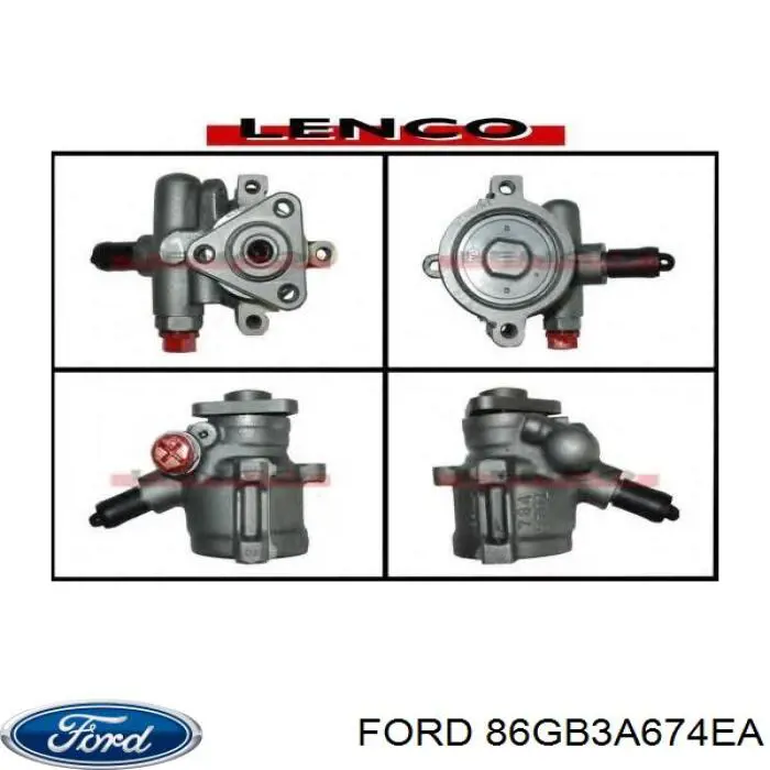 Comprar 86GB3A674EA Ford Bomba servodireccion
