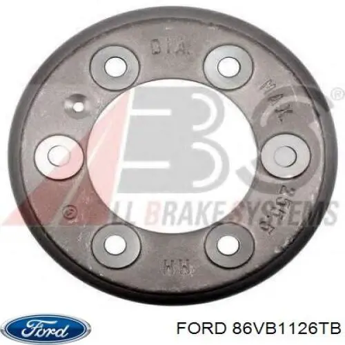 Comprar 86VB1126TB Ford Tambor de freno trasero
