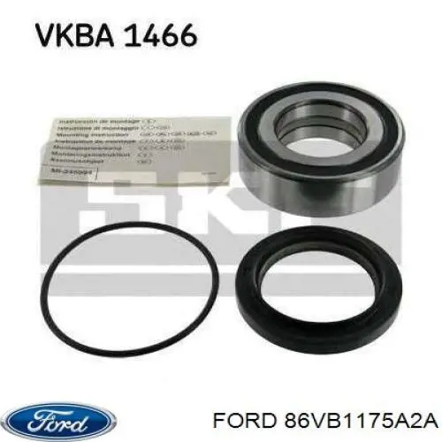 86VB1175A2A Ford anillo reten de transmision