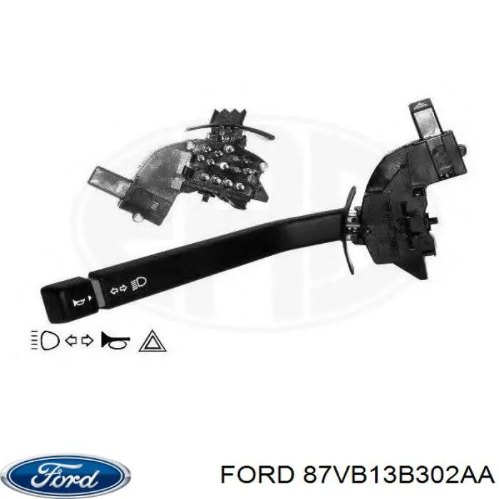 6166135 Ford Conmutador izquierdo de la columna de dirección