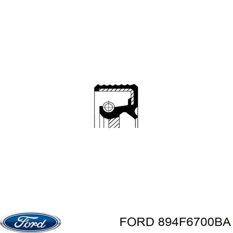894F6700BA Ford Retén del cigüeñal frontal