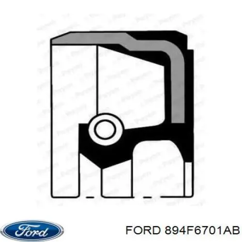 894F6701AB Ford Anillo retén cigüeñal