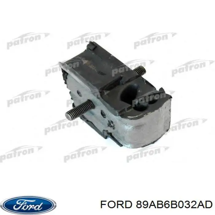 89AB6B032AD Ford soporte motor delantero