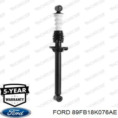 89FB-18K076-AE Ford amortiguador trasero