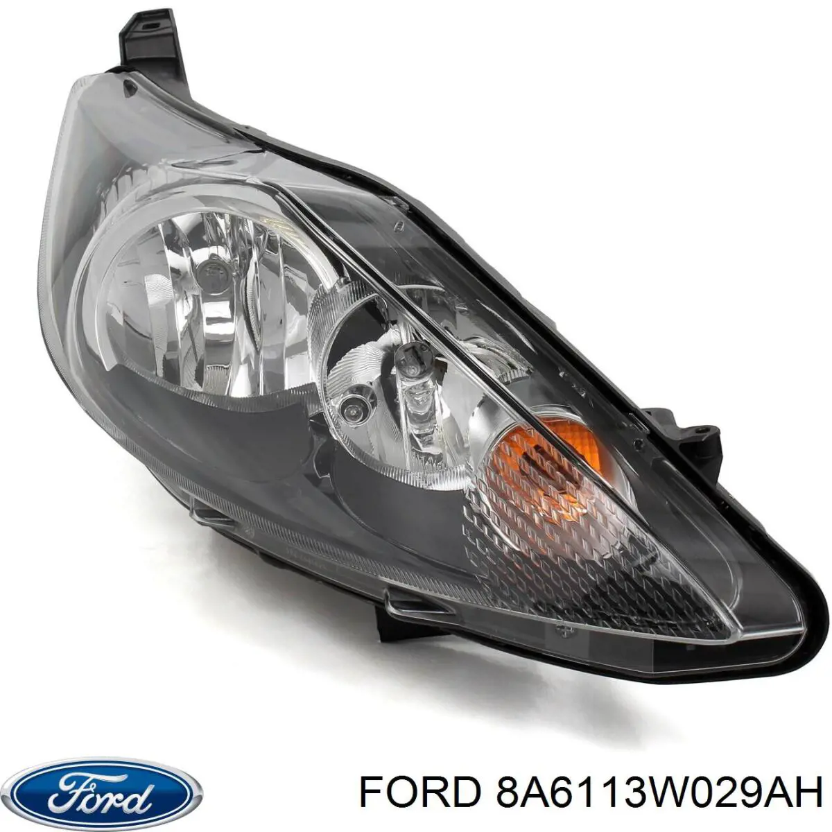 8A6113W029AH Ford faro izquierdo