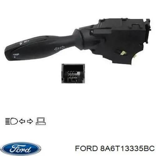 Conmutador izquierdo de la columna de dirección Ford 8A6T13335BC precio, desde 31,76 EUR