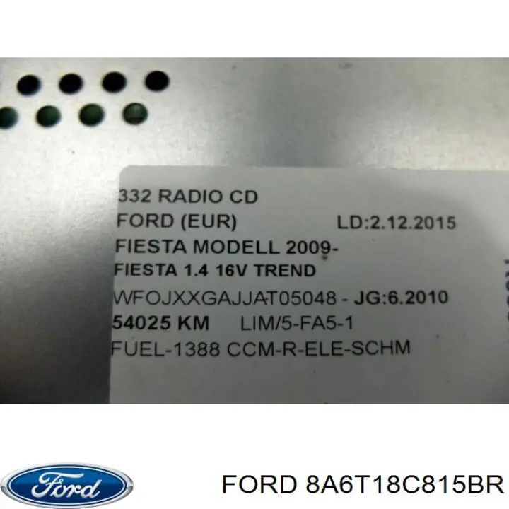1846847 Ford Radio AM/FM
