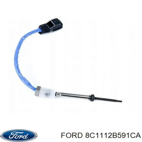 Comprar 8C1112B591CA Ford Sensor de temperatura de gases de escape antes del catalizador