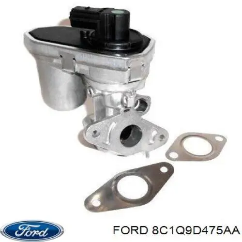 8C1Q9D475AA Ford Válvula EGR