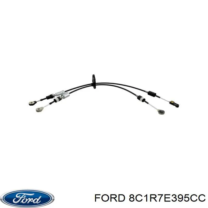 8C1R7E395CC Ford cables de caja de cambios
