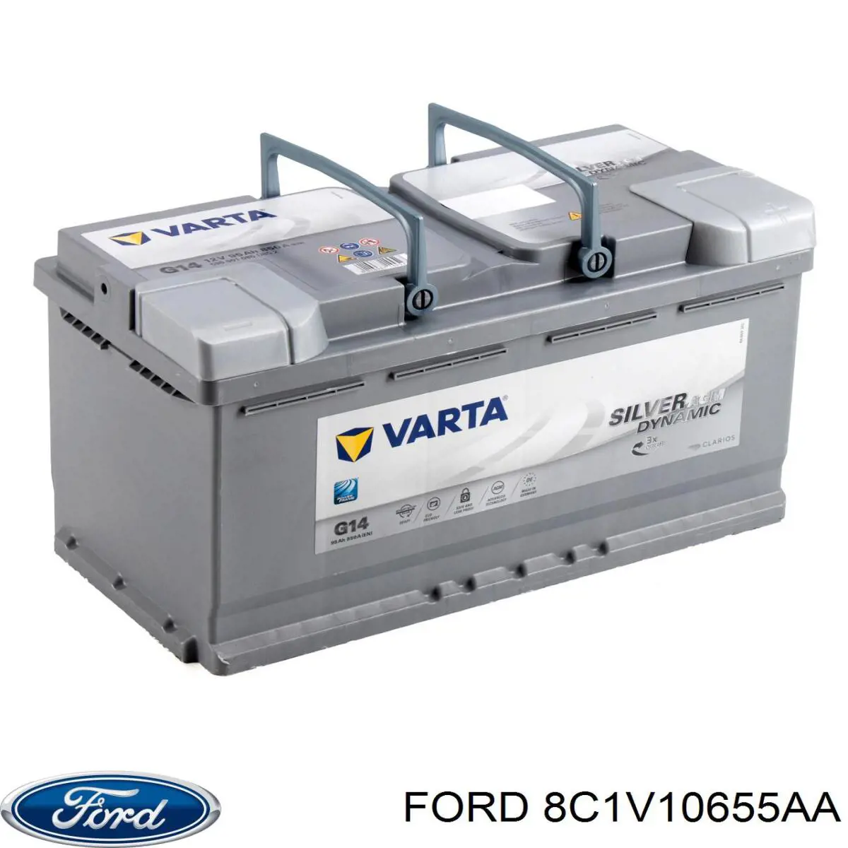 Batería de Arranque Ford (8C1V10655AA)