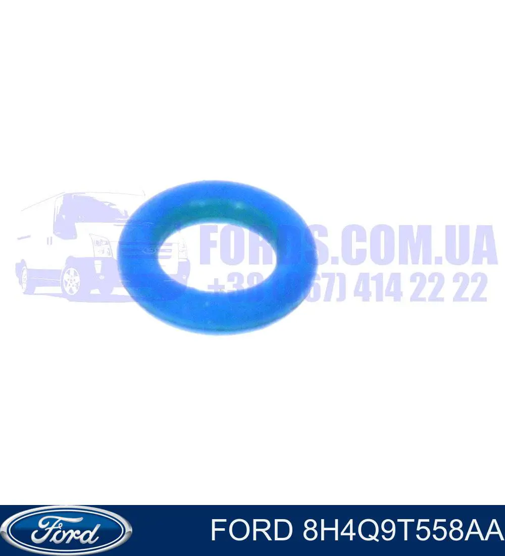 8H4Q9T558AA Ford Anillo de sellado del conector de retorno del inyector