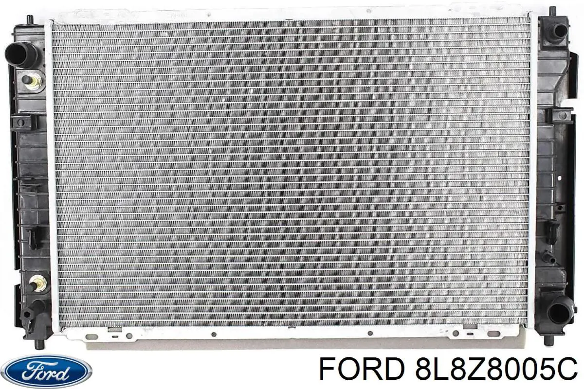 Radiador 8L8Z8005B Ford