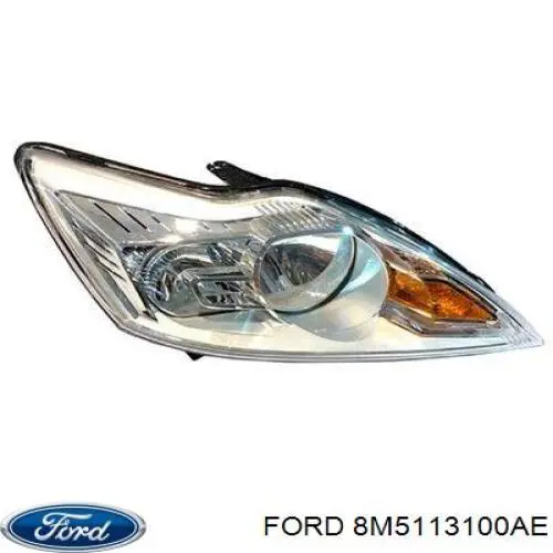 8M5113100AE Ford Luz derecha