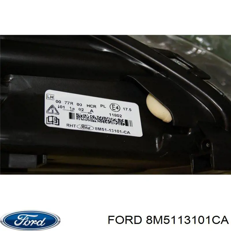 8M5113101CA Ford faro izquierdo