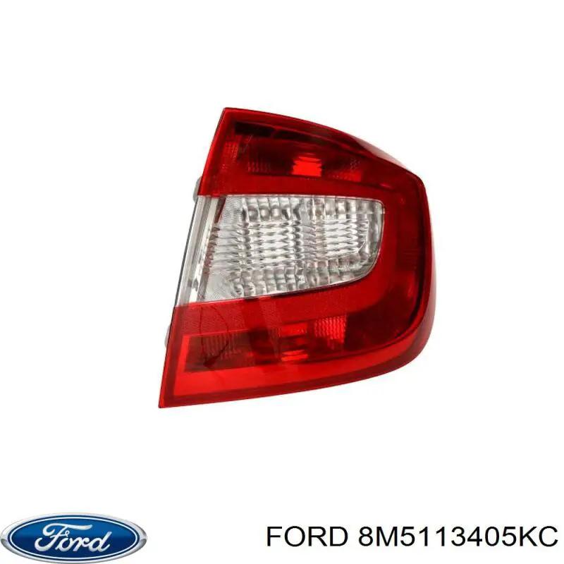 8M5113405KC Ford piloto posterior izquierdo