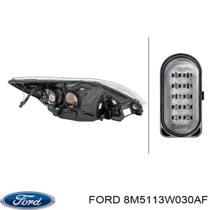 8M5113W030AF Ford Faros