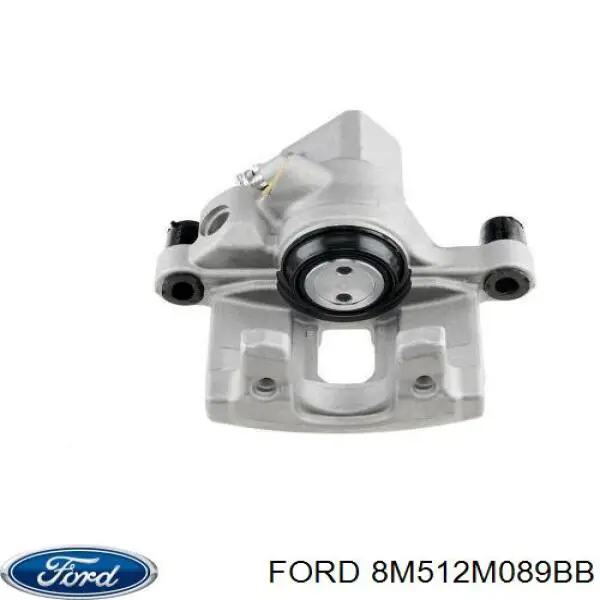 8M512M089BB Ford pinza de freno trasera izquierda