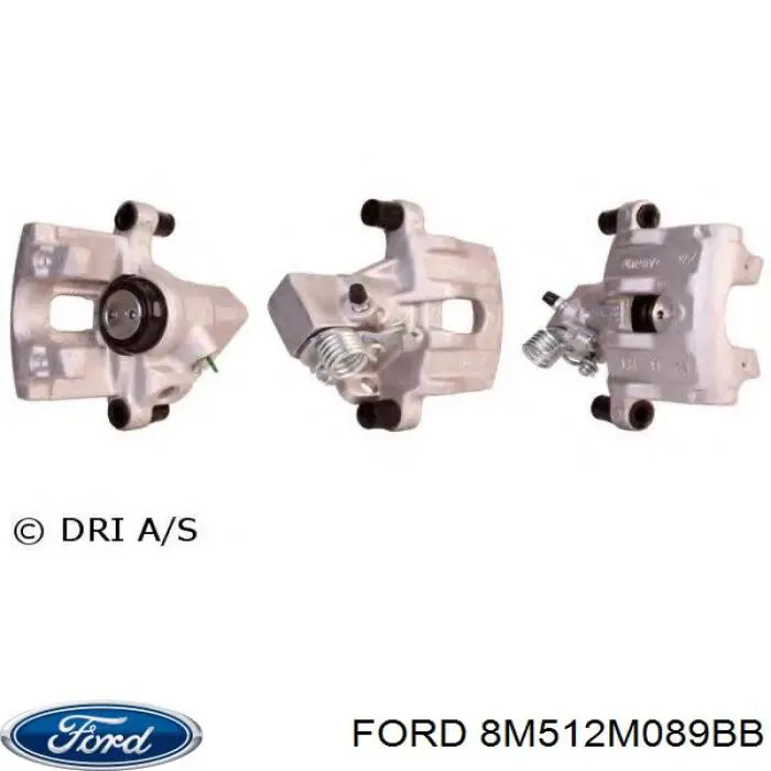 Pinza de freno trasera izquierda Ford 8M512M089BB precio, desde 58,08 EUR