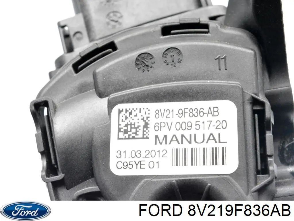 8V219F836AB Ford pedal de acelerador