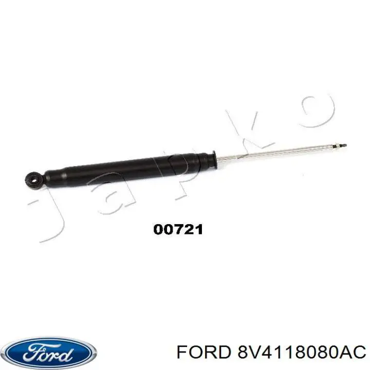 8V4118080AC Ford amortiguador trasero