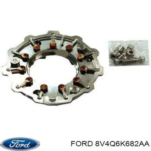 8V4Q6K682AA Ford turbocompresor