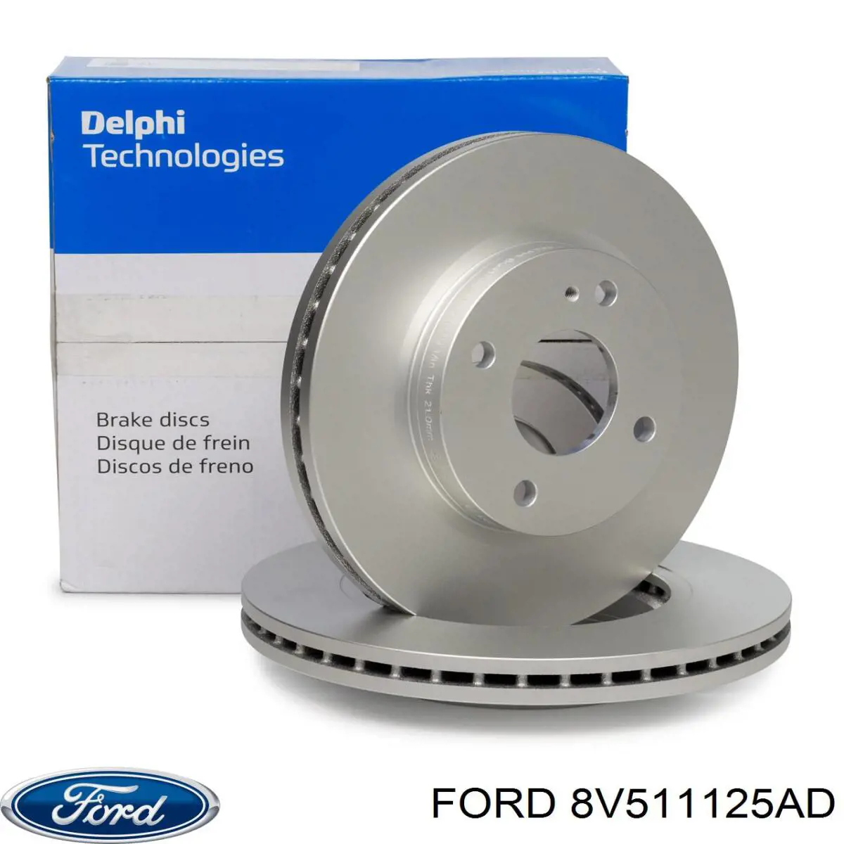 8V511125AD Ford Discos